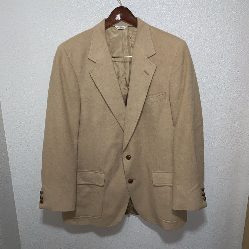 Barrister Walkers Men’s Suit Jacket Size 38R Tan